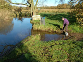 zand opgraven bij Schaft