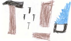 de tekening van Jesse, Gondelier, groep4